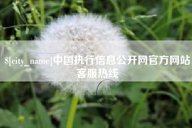 陕西中国执行信息公开网官方网站客服热线
