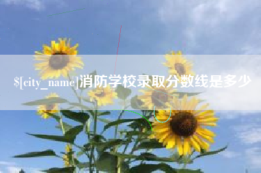陕西消防学校录取分数线是多少