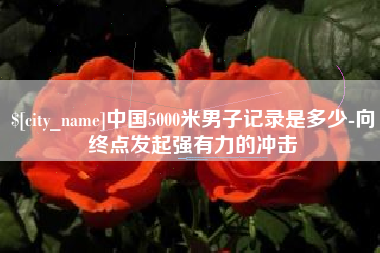 陕西中国5000米男子记录是多少-向终点发起强有力的冲击