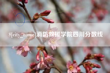 陕西消防救援学院四川分数线
