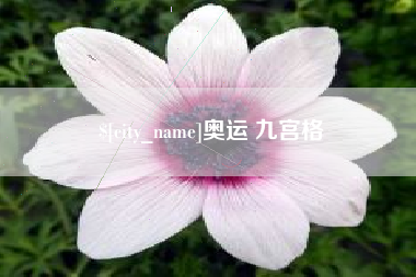 陕西奥运 九宫格