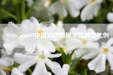 陕西中国消防救援学院男女比例