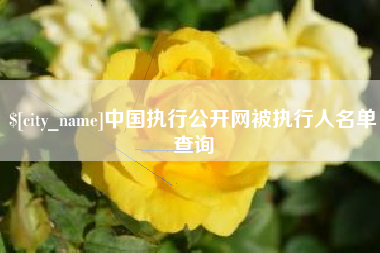陕西中国执行公开网被执行人名单查询