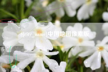 陕西中国地图像素版