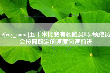 陕西五千米比赛有领跑员吗-领跑员会按照既定的速度匀速前进