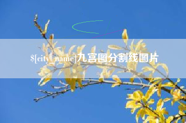 陕西九宫图分割线图片