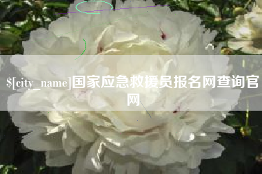 陕西国家应急救援员报名网查询官网